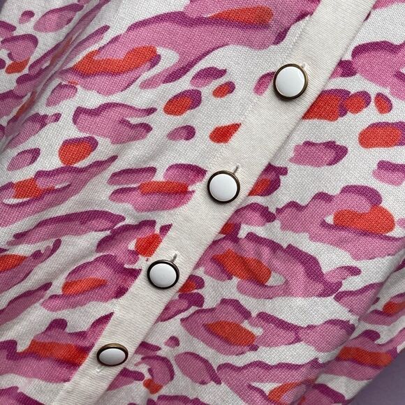 Bob Mackie Wearable Art Cardigan Animal Print SZ S - Picture 6 of 11